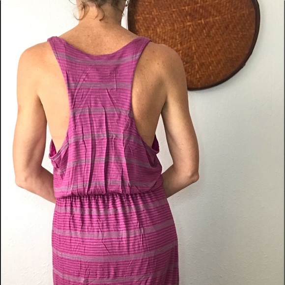 🧞‍♀️Magenta sleeveless maxi dress - Picture 5 of 6